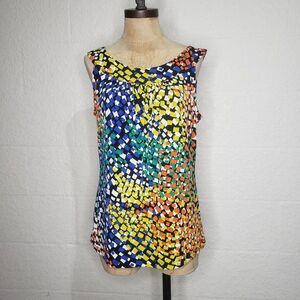 Calvin Klein Rainbow Digital Tile Block Top Medium
